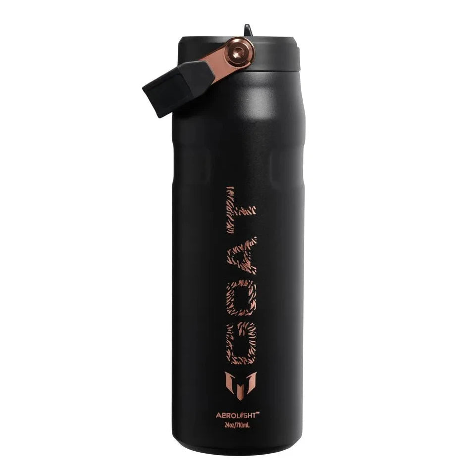 STANLEY FLIP STRAW MESSI BLACK